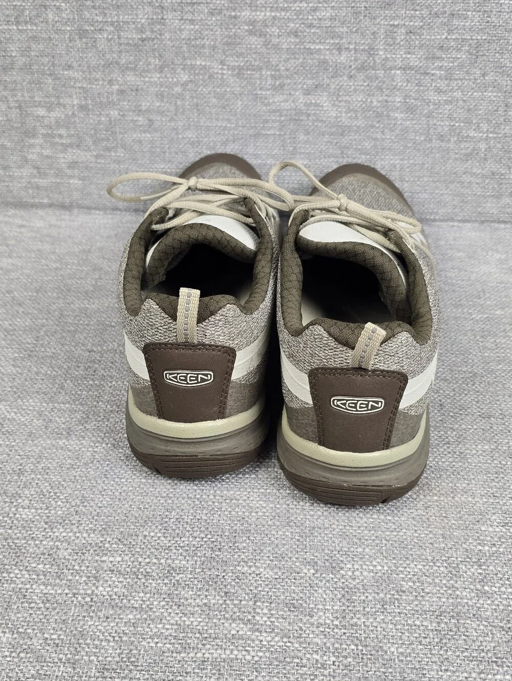 Keen Terradora 2 Womens Hiking Sneakers Cream/Brown Sz 8.5